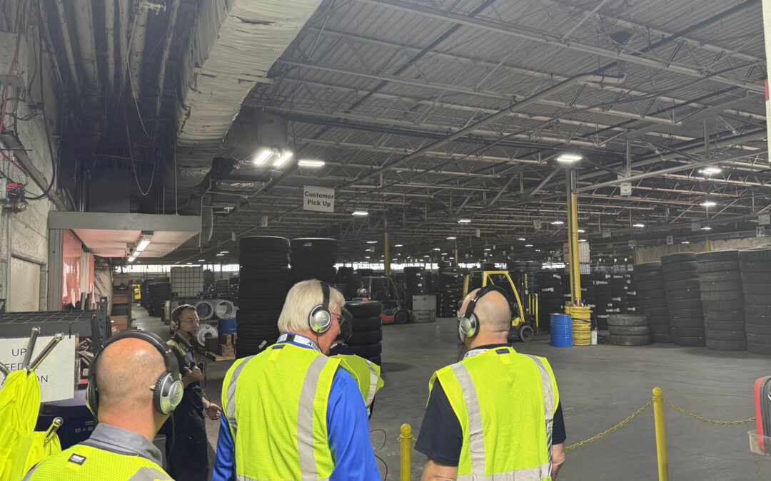 Shrader Tire & Oil Hosts Industry Tour at Melvindale MRT Facility