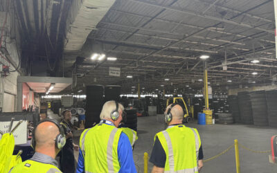 Shrader Tire & Oil Hosts Industry Tour at Melvindale MRT Facility