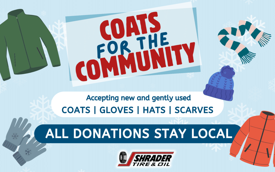 Shrader Tire & Oil Launches 2026 Coats for the Community Drive