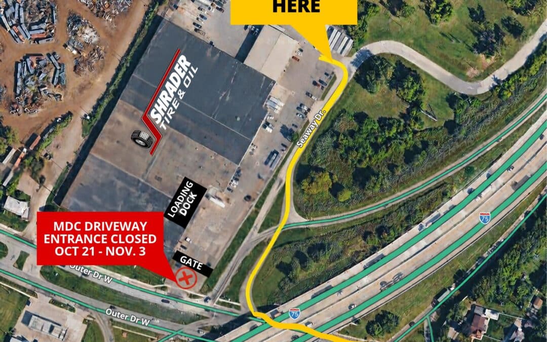 MDC Main Entrance Closed Oct. 21 – Nov. 6: Use the Seaway Dr. Detour